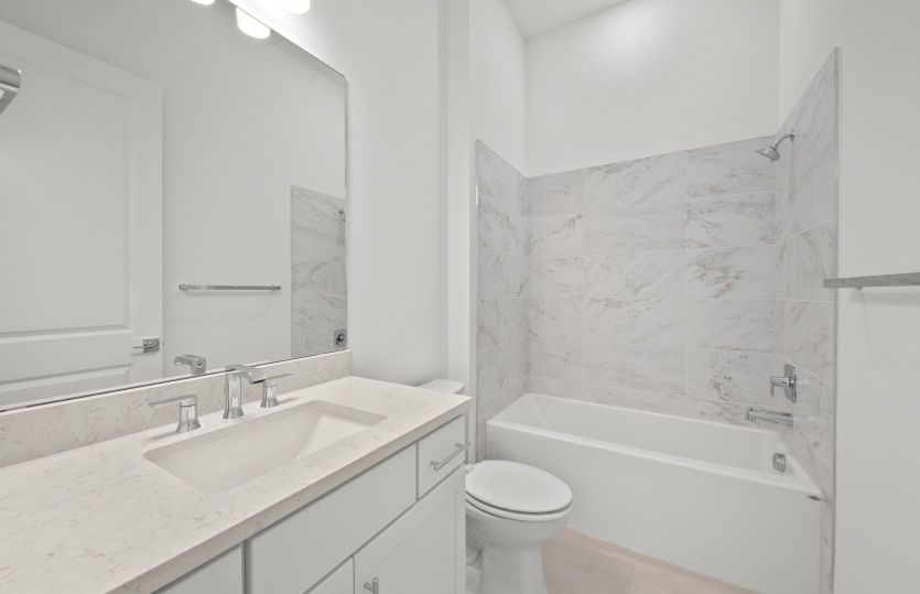 Secondary bathroom