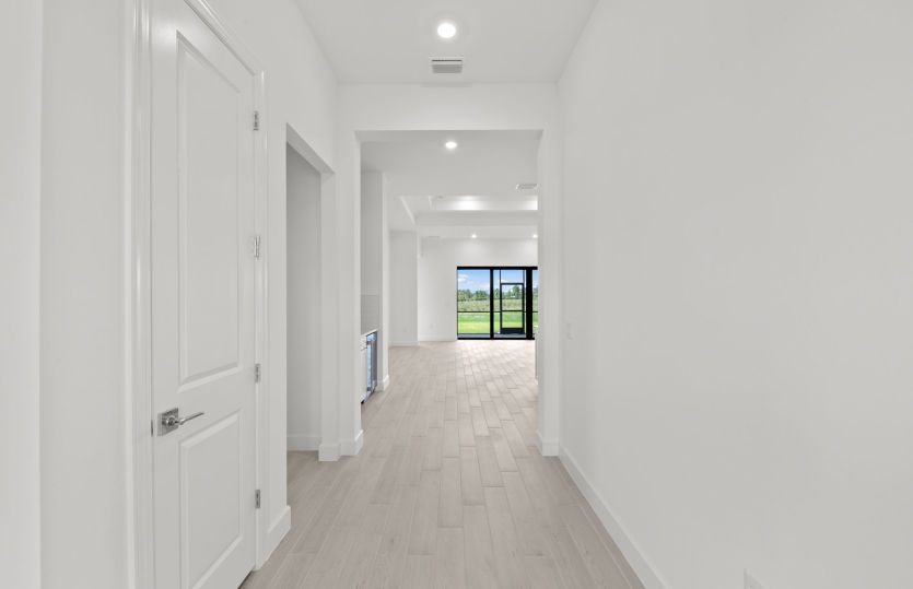 Inviting foyer