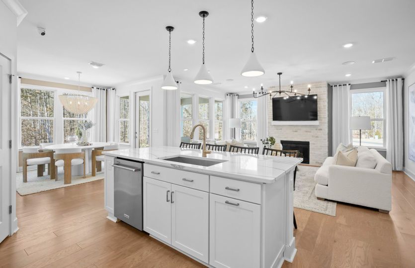 Spacious Open Kitchen