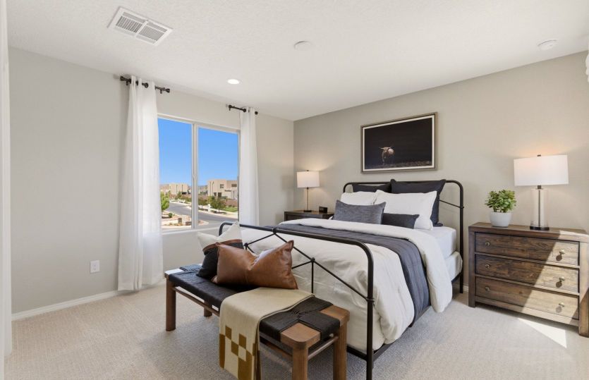 Bedroom 3 with the option to add a balcony for enjoying morning coffee, or an evening glass of wine.