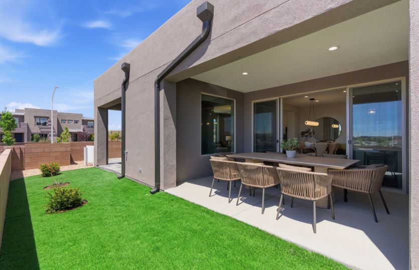 Design an outdoor living space to fit your needs - from a covered patio to a BBQ grill for taking th