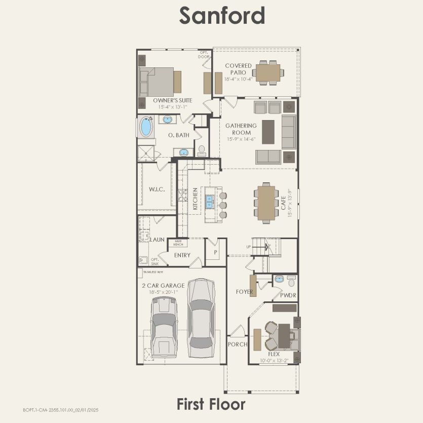 First Floor 4 br / 2.5 ba