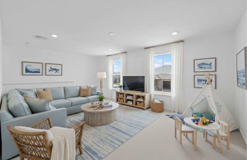 Loft space, perfect for families