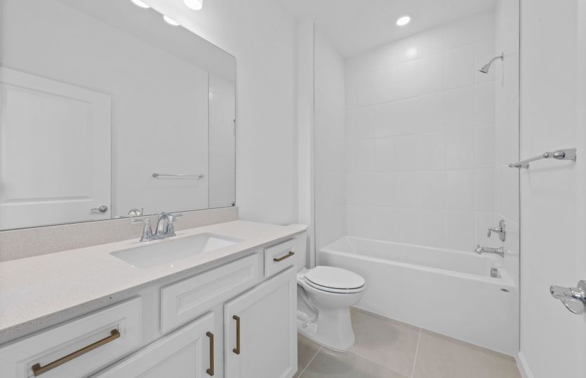 Secondary bathroom