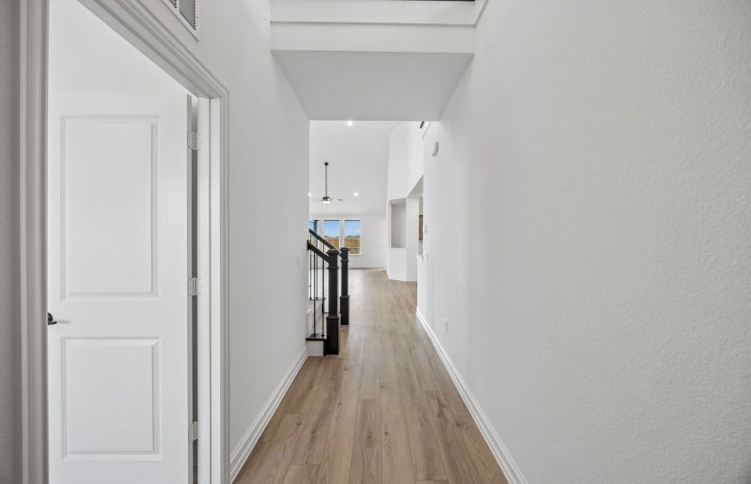 Welcoming entry into home