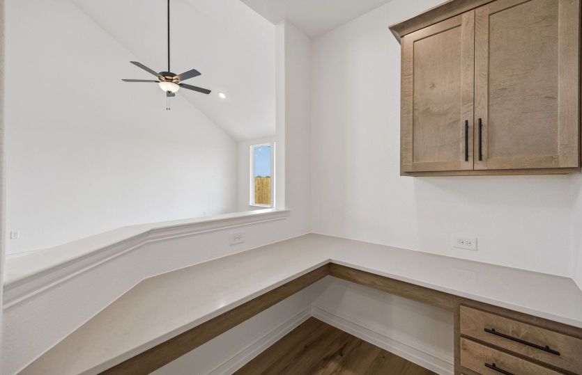 Pulte Planning Center off kitchen and dining area