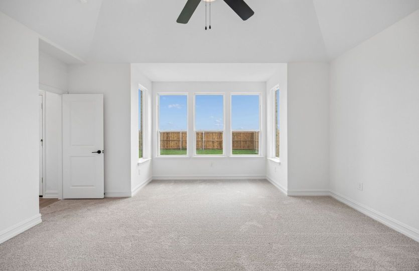 Spacious owners suite