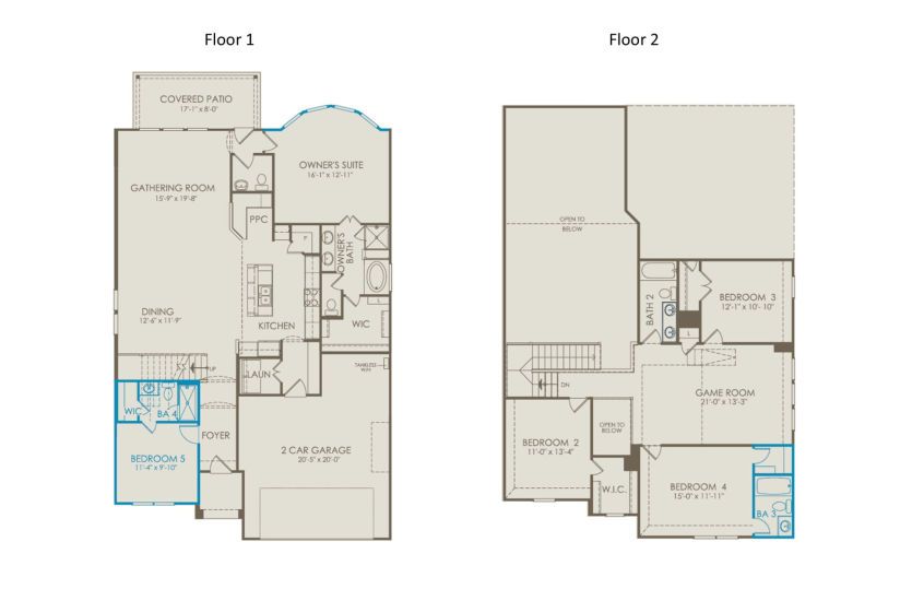 Floor plan for home