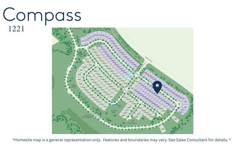 Lot Map of 1221