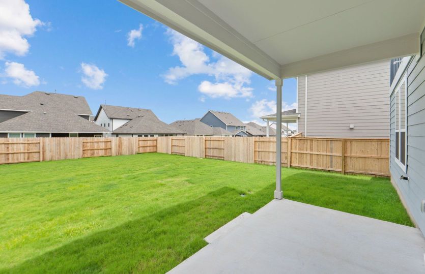 Covered Back Patio