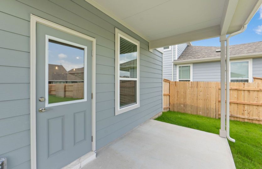 Covered Back Patio