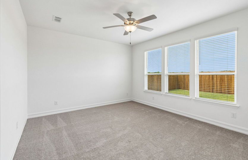 Owners suite with large windows