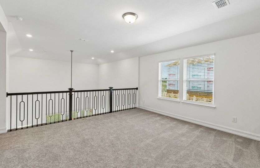 Loft on second level