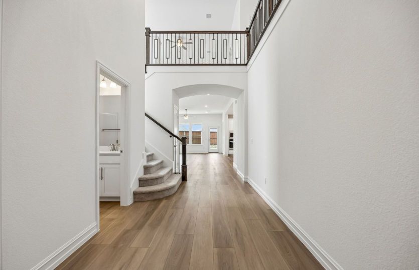 Welcoming entry into home