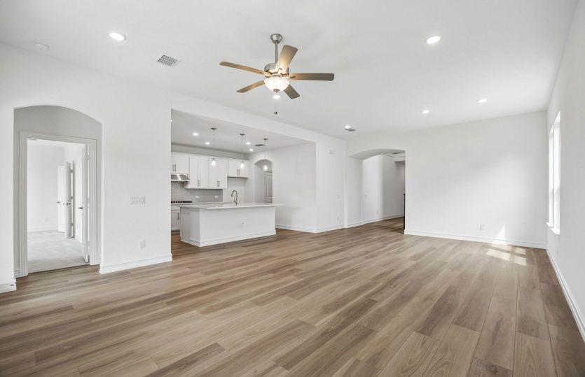 Spacious gathering room