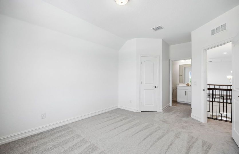 Loft on second level