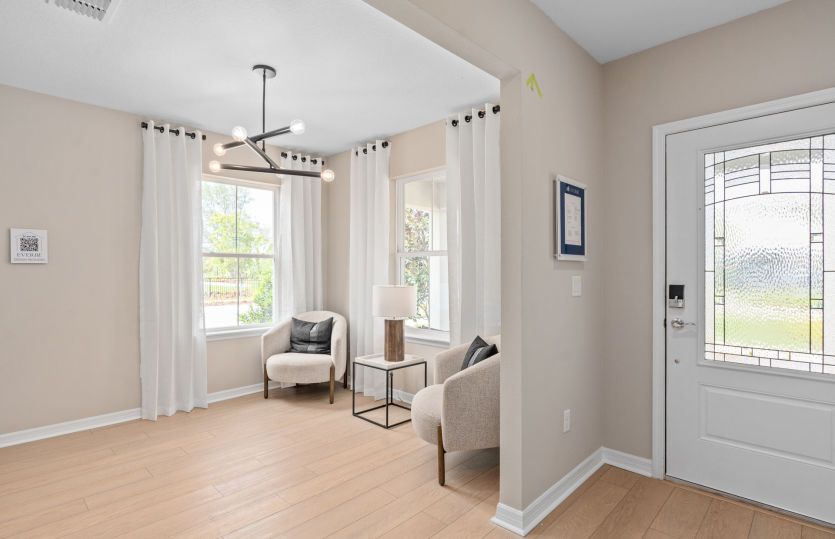 Welcoming foyer