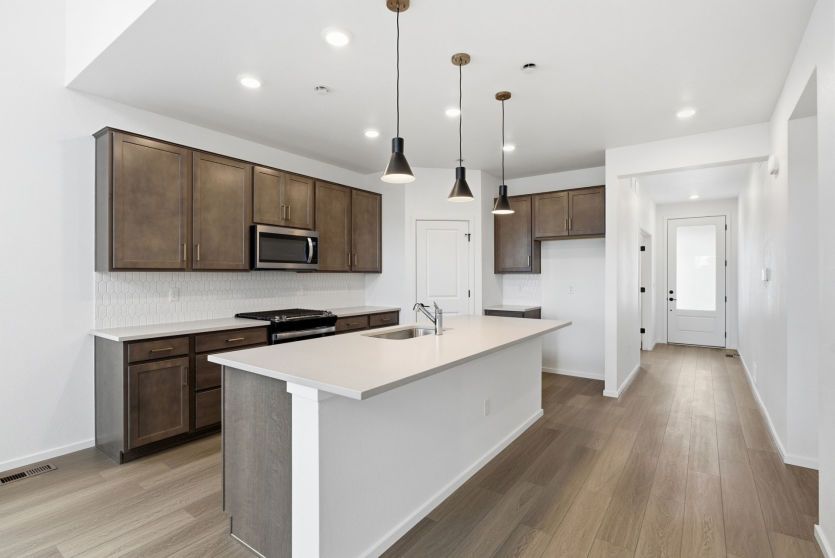 Kitchen with Walk-in Pantry