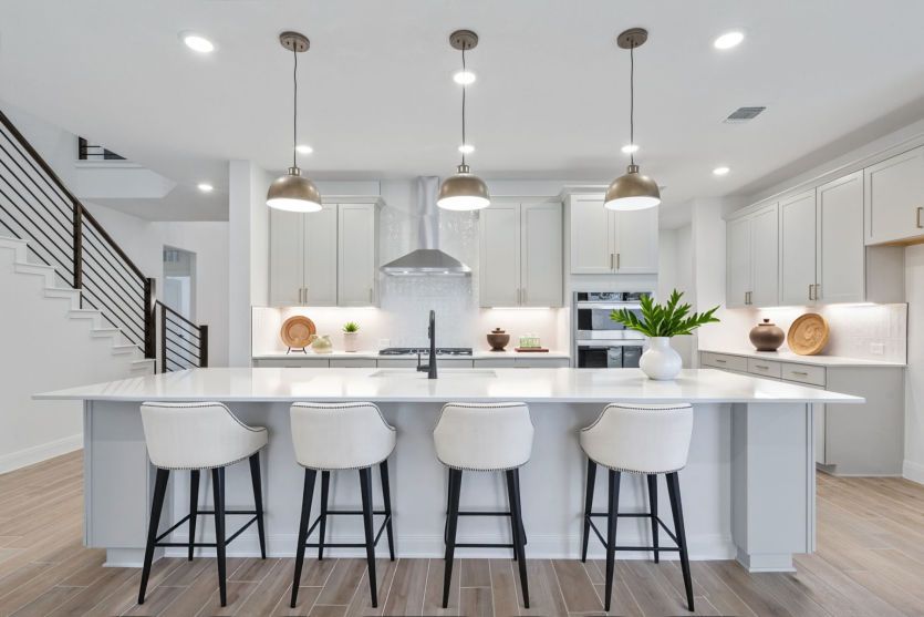 Representational Photo- Open Kitchen