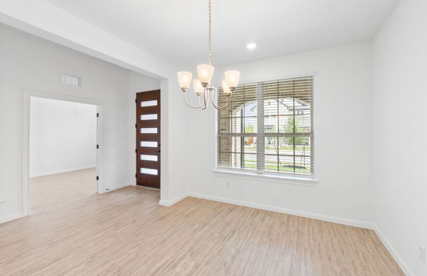 Representational Photo- Owner's Entry Leading to the Dining Room
