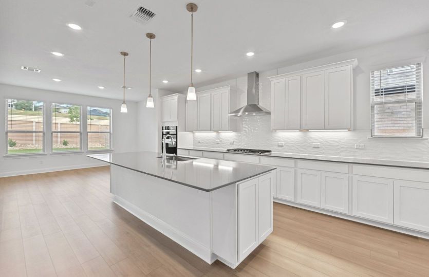 Representational Photo- Spacious, Open Kitchen