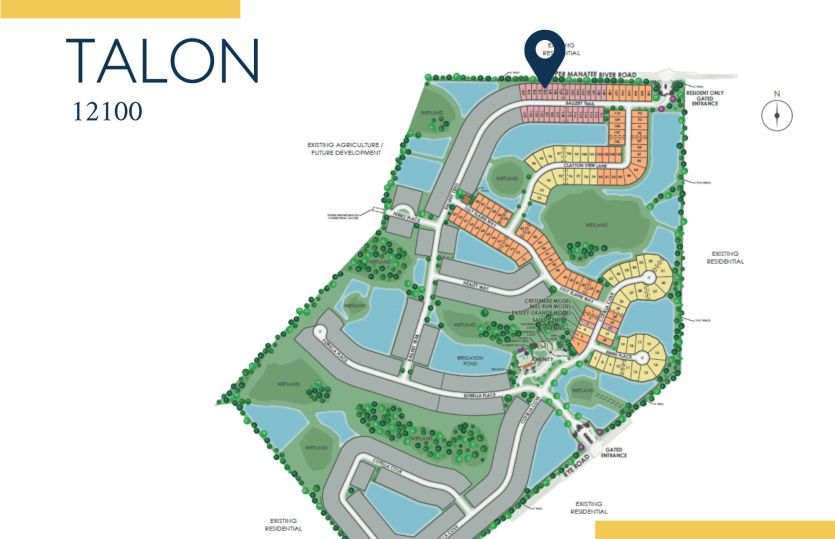 Location of this home within Reagan Landing