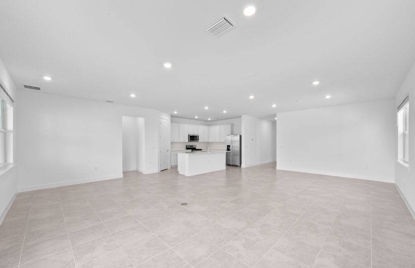 Spacious gathering room