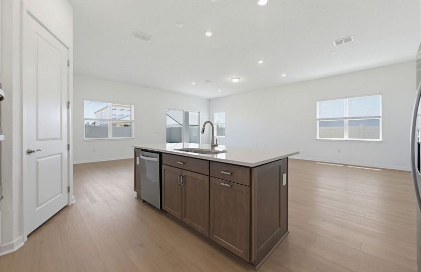 Center Island with Storage