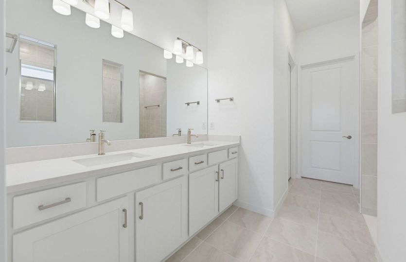 Owner's Bath with Dual Sinks