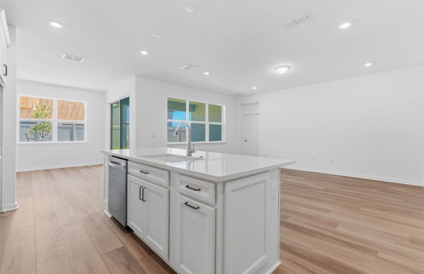 Center Island with Storage