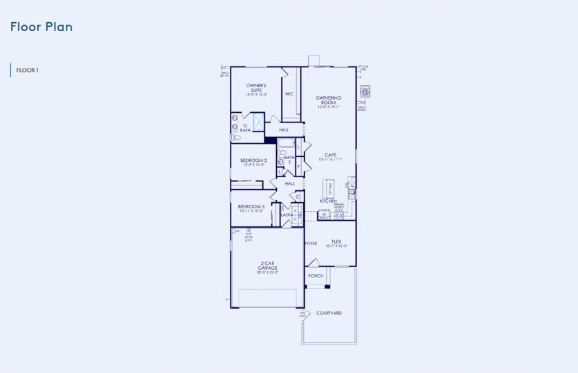 Hewitt, Quick Move-in Home, Floor 1
