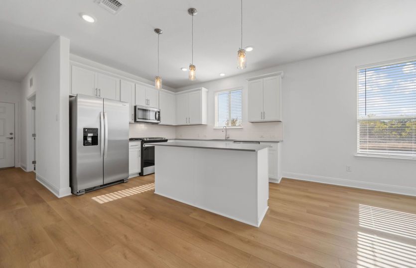 Representational Photo- Open Kitchen