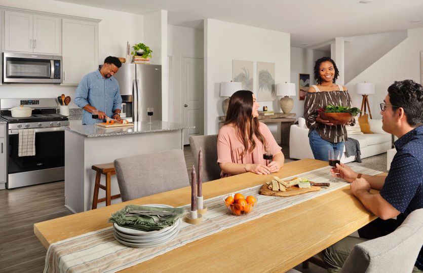 Explore this functional two-story layout designed for modern living.