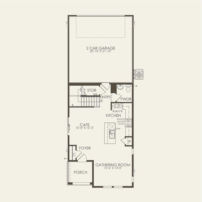 First Floor 3 br / 2.5 ba
