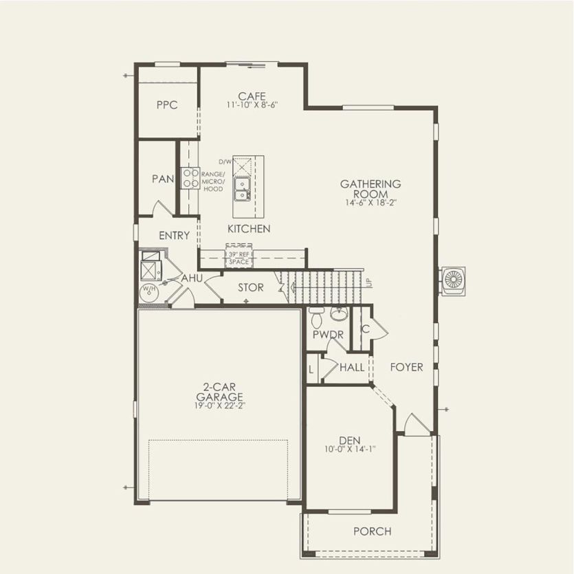 First Floor 4 br / 2.5 ba