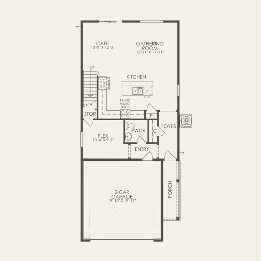 First Floor 3 br / 2.5 ba