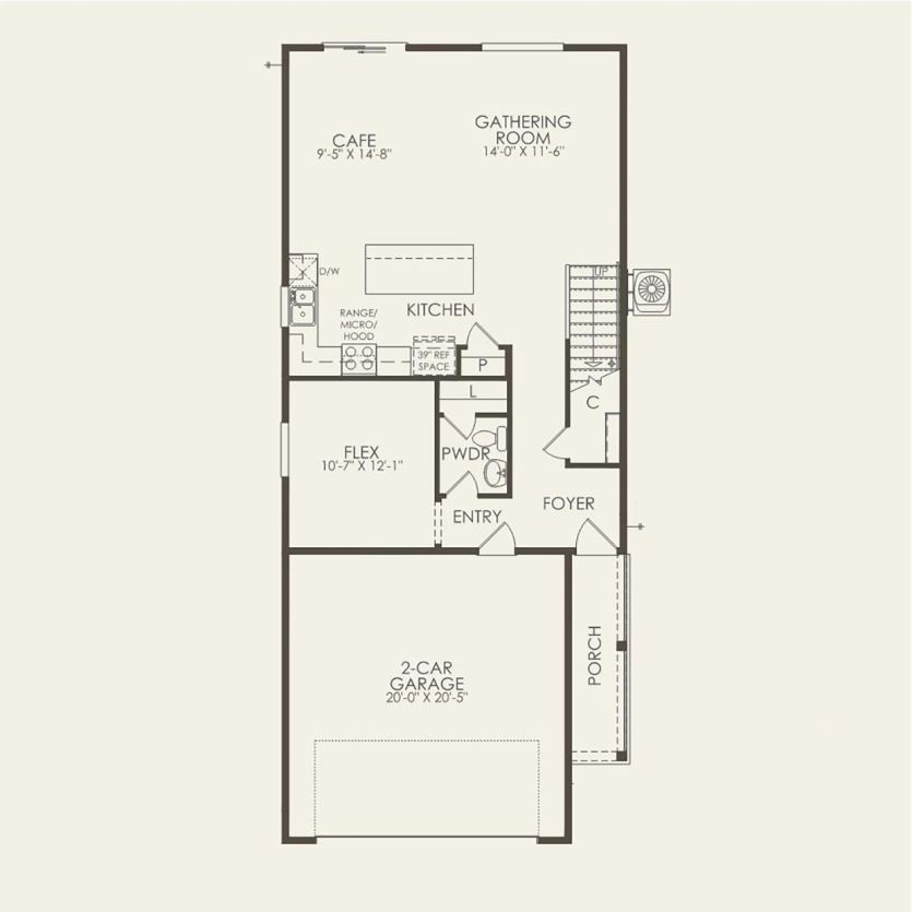 First Floor 4 br / 2.5 ba