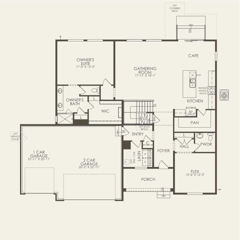 First Floor 4 br / 2.5 ba