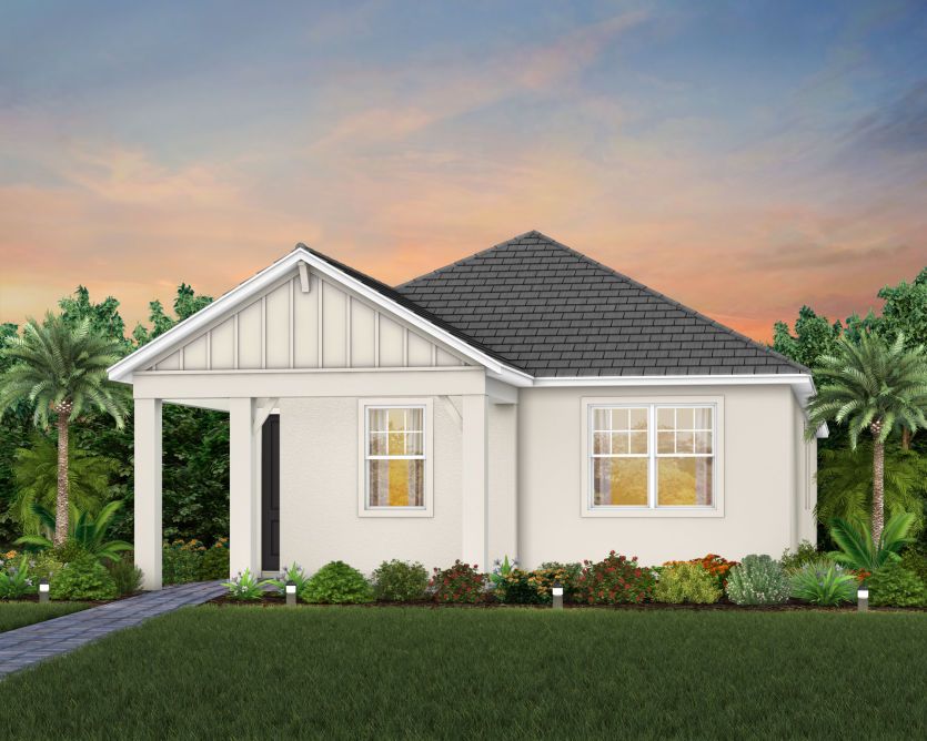 Elevation FH101 Farmhouse Heron Plume