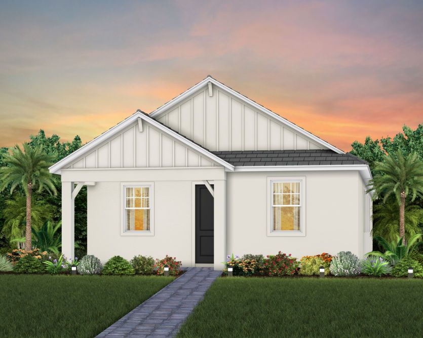 Elevation FH101 Farmhouse Heron Plume