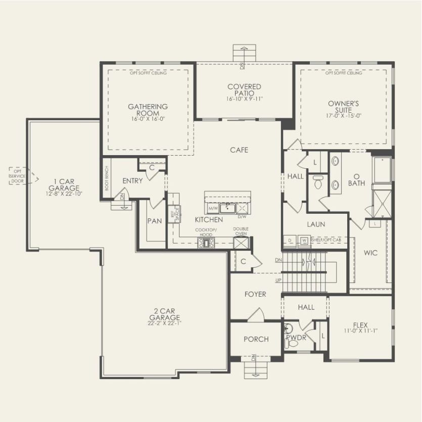 First Floor 4 br / 2.5 ba