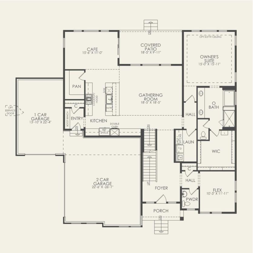 First Floor 4 br / 2.5 ba