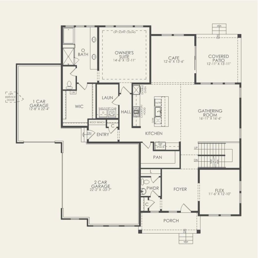 First Floor 3 br / 2.5 ba