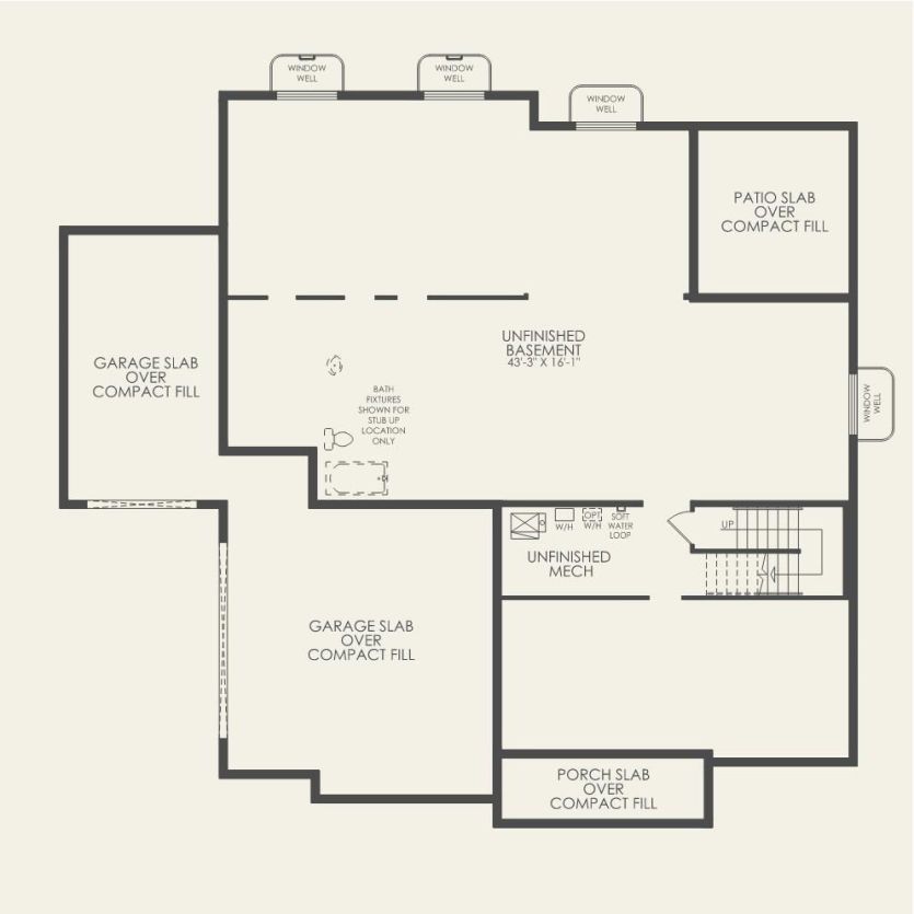 Basement 3 br / 2.5 ba
