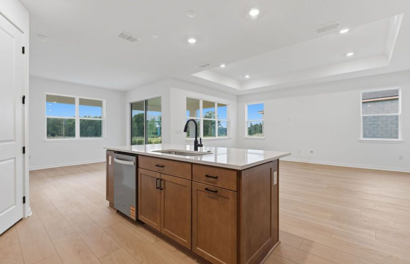 Center Island with Storage