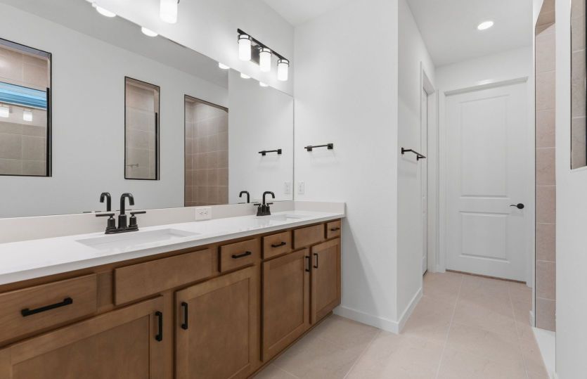Owner's Bath with Dual Sinks