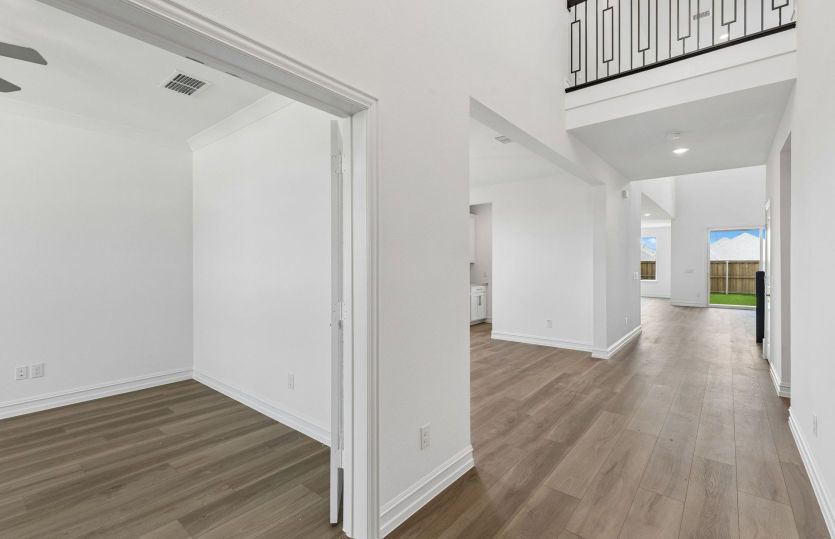 Welcoming entry into home