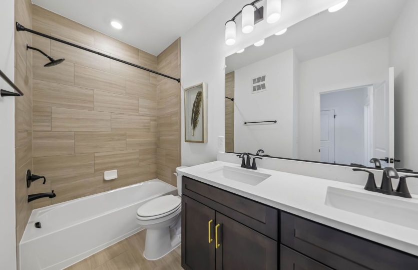 Secondary Bath - Actual Home