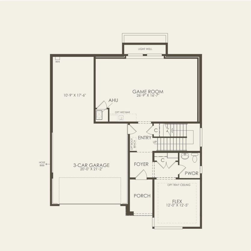 First Floor 3 br / 2.5 ba