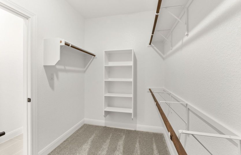 Representative Photo- Primary Closet